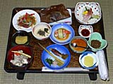 酸ヶ湯温泉旅館部の食事：おかず