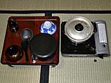 酸ヶ湯温泉旅館部の食事：ご飯とみそ汁