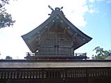 出雲大社の一部。
