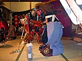 温泉津 石見神楽 酒を呑む