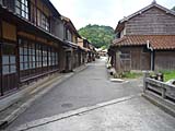 石見銀山の町並み