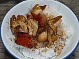 金目鯛の煮付けミニ丼