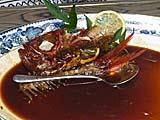 金目鯛の煮付けを綺麗に食べた後。