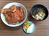 ソースカツ丼定食