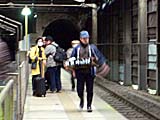 峠の力餅の駅売り