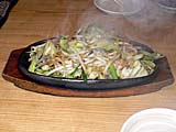 飯坂の鉄板焼きそば