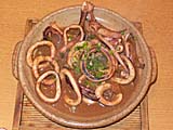 いかの墨煮