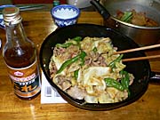 豚肉とキャベツのスタミナ源たれ炒め
