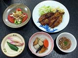 神白温泉 国元屋の夕食