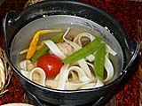 雉団子入りきしめん