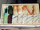小田原の駅弁。あじの押し寿司