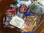 信濃大町などで手に入れた食材