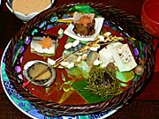 白水館 サザエの壺焼き