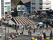 草津温泉の湯畑