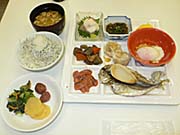 大野屋のバイキング朝食