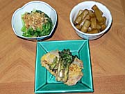 うつくしまエゴマ豚の味噌漬けとうどなどの山菜