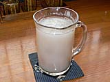 胡々里庵　そば焼酎そば湯割り