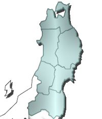東北地図イメージ