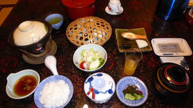 武雄温泉東洋館の朝食