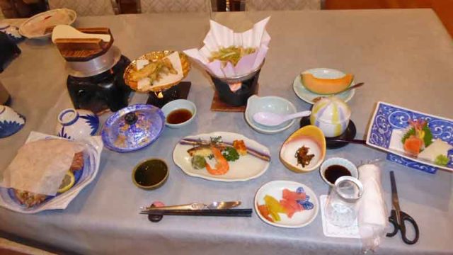 ホテル御前水の食事