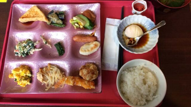 奥州秋保温泉 蘭亭の朝食