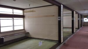 後生掛温泉湯治部大部屋の一部
