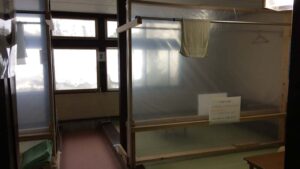 後生掛温泉湯治部大部屋の一部