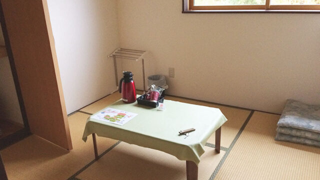 後生掛温泉鈴蘭寮の畳部屋