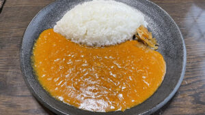 明治温泉のお昼のカレー