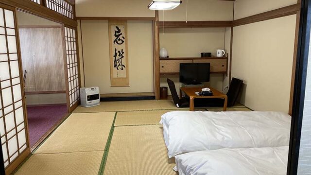 三朝温泉 ゆのかの部屋 10畳+広縁