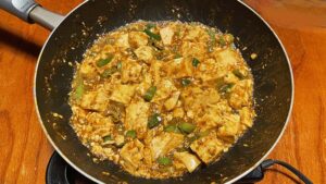 麻婆豆腐の素で作った簡単麻婆豆腐