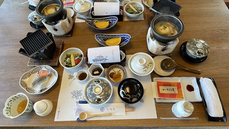加賀屋の朝食