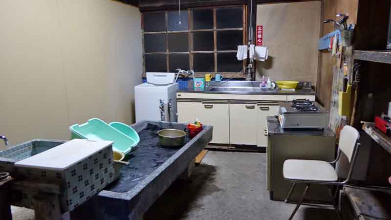 黒石温湯温泉 客舎後藤の台所