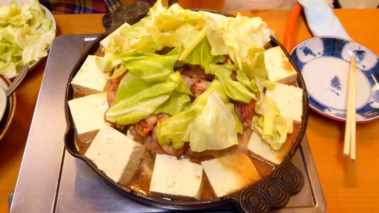 焼肉ホルモン幸楽のホルモン鍋