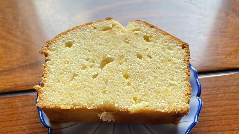 下田の手作り甘夏ケーキ