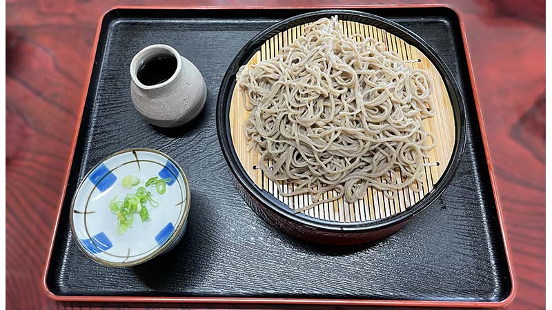 青木村　そば処ますだ屋のおそば